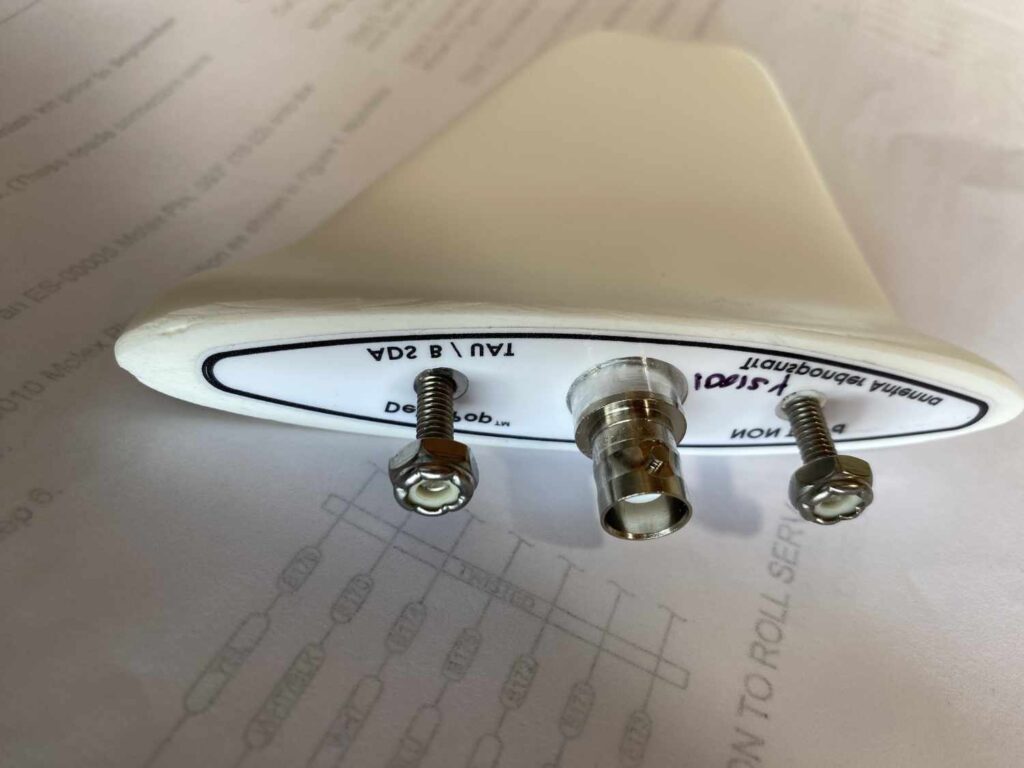 ADSB Antenna mounting view