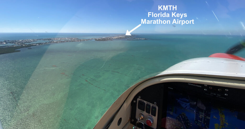 RV-12 flying into Marathon Key Airport